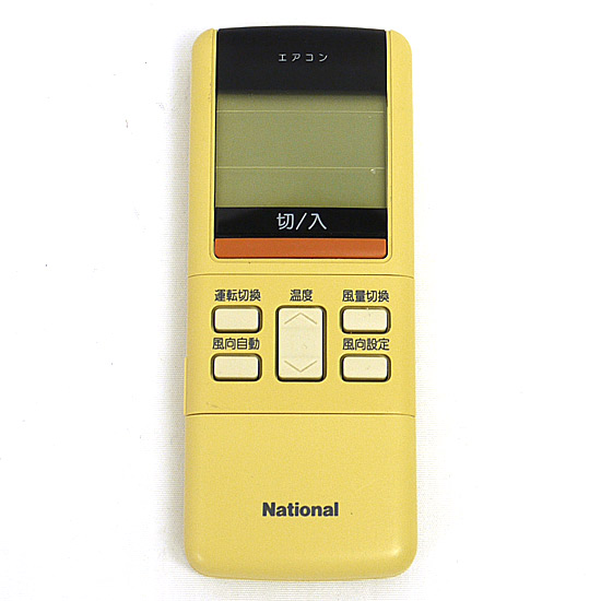 【中古】National　エアコンリモコン A75C590