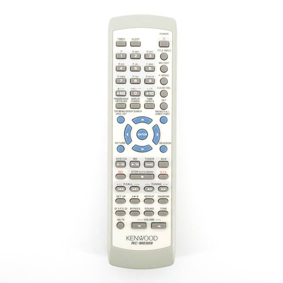 【中古】KENWOOD　オーディオ用リモコン RC-M0309