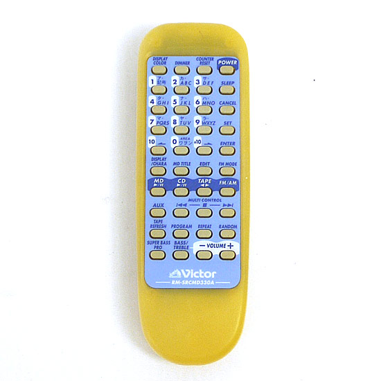 【中古】Victor　オーディオリモコン RM-SRCMD330A
