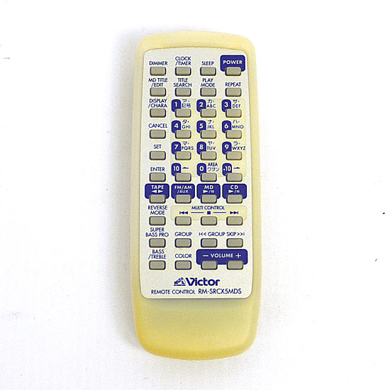 【中古】Victor　オーディオリモコン RM-SRCX5MDS