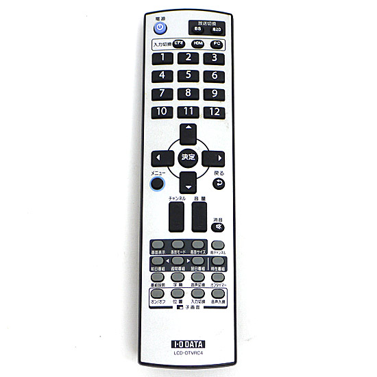 【中古】I-O DATA　チューナーリモコン　LCD-DTVRC4