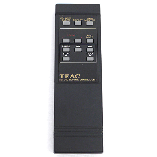 【中古】TEAC　オーディオリモコン RC-393