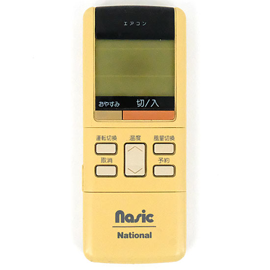 【中古】National　エアコンリモコン A75C433