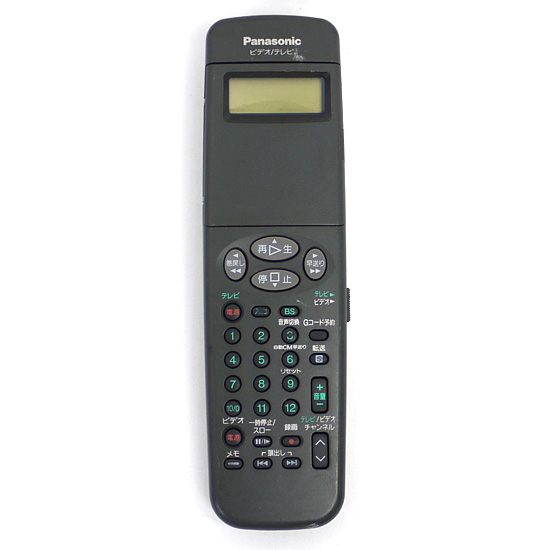 【中古】Panasonic　ビデオリモコン　VEQ2068