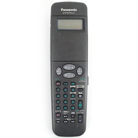 【中古】Panasonic　ビデオリモコン　VEQ2001