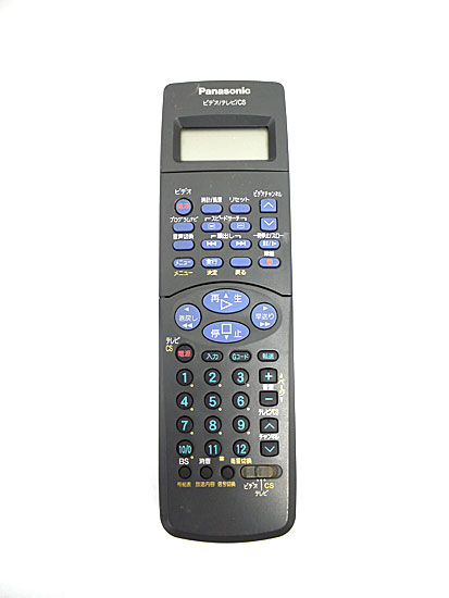 【中古】Panasonic　ビデオリモコン　VEQ2386