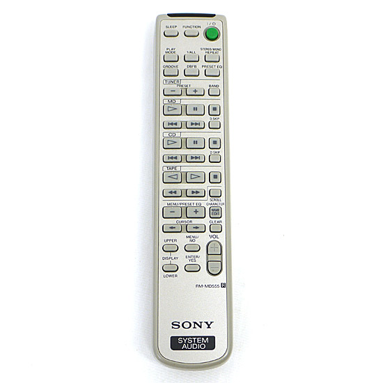 【中古】SONY　オーディオリモコン RM-MD555