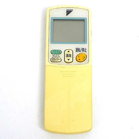 【中古】DAIKIN　エアコンリモコン　ARC432A3