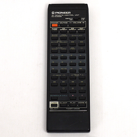 【中古】PIONEER　オーディオリモコン　CU-AX008