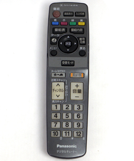 【中古】Panasonic　チューナーリモコン　EUR7657Z10R