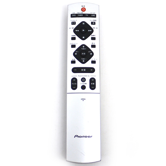 【中古】PIONEER　オーディオリモコン XXD3096