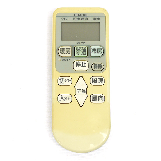 【中古】HITACHI　エアコンリモコン RAR-4E5