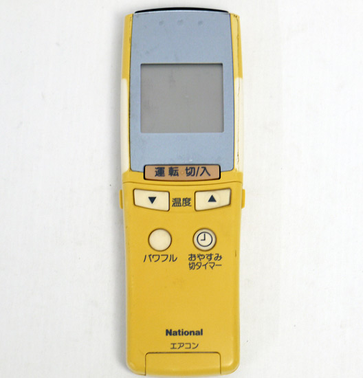 【中古】National　エアコンリモコン A75C2094