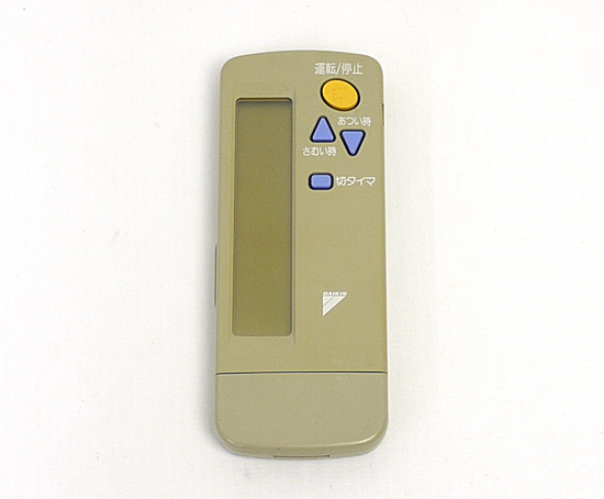 【中古】DAIKIN　エアコンリモコン　ARC411A4