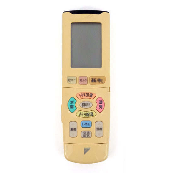 【中古】DAIKIN　エアコンリモコン　ARC438A1