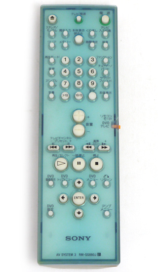 【中古】SONY オーディオリモコン RM-SS880J