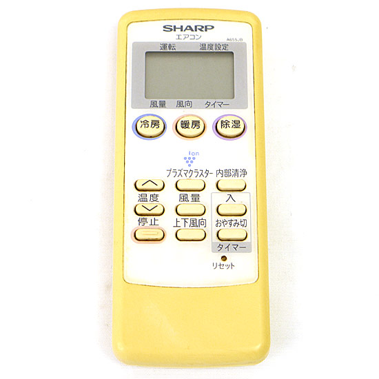 【中古】SHARP　エアコンリモコン A655JB