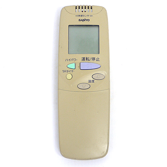 【中古】SANYO製　エアコンリモコン　RCS-L5VA
