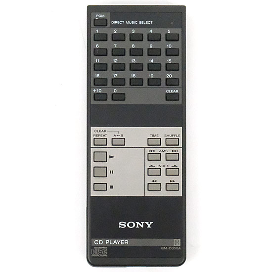 【中古】SONY　オーディオリモコン　RM-D350A