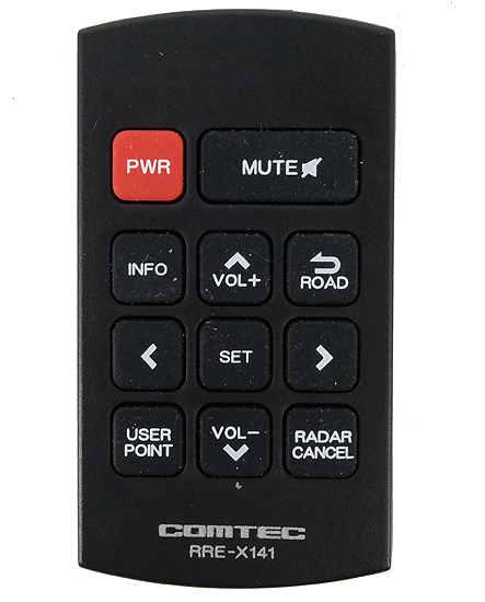 【中古】COMTEC　GPSレーダー探知機用リモコン　RRE-X141