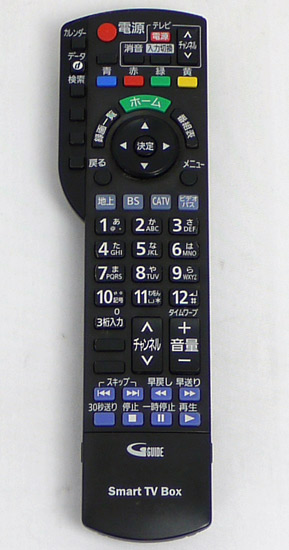 【中古】Smart TV Box用リモコン　TZ-RMK02