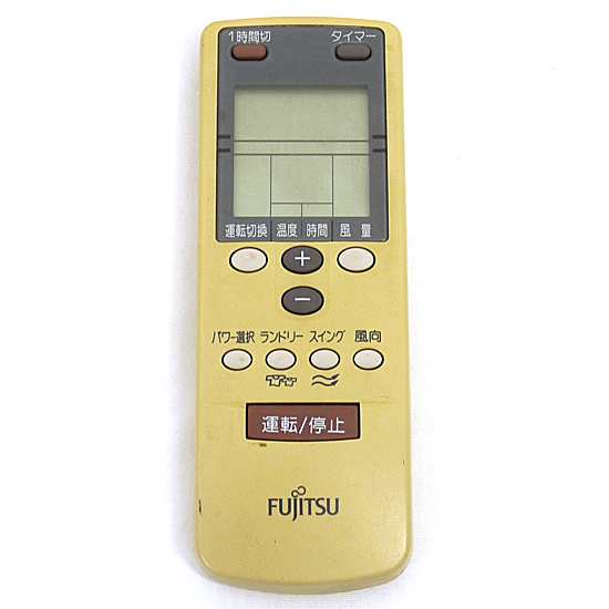 【中古】FUJITSU　エアコンリモコン　AR-DG2