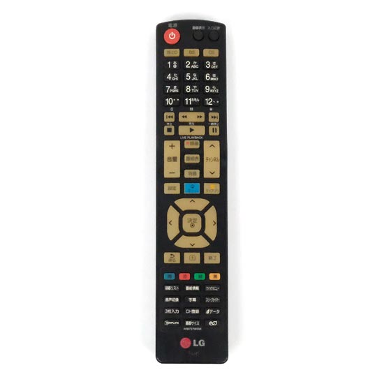 【中古】LGエレクトロニクス　テレビリモコン　AKB73756566