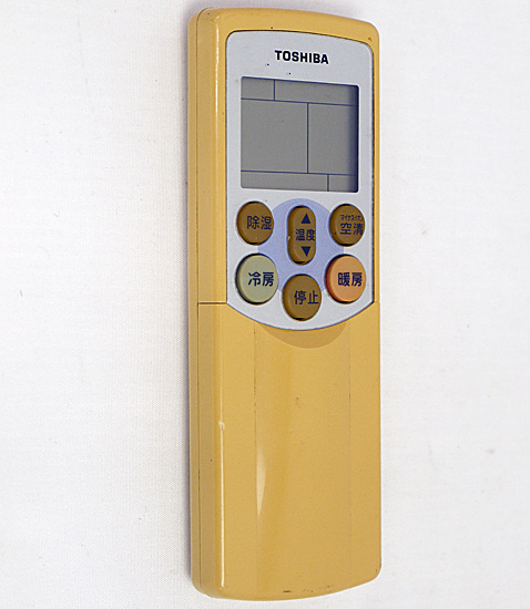 【中古】TOSHIBA　エアコンリモコン　WH-F01J
