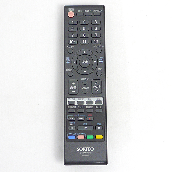 【中古】三谷商事　SORTEO テレビ用リモコン　076R0TP031