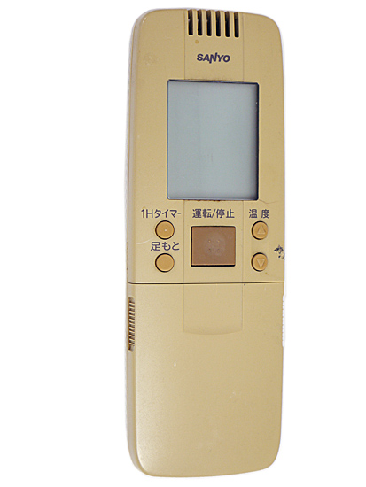 【中古】SANYO製 エアコンリモコン RCS-GA6