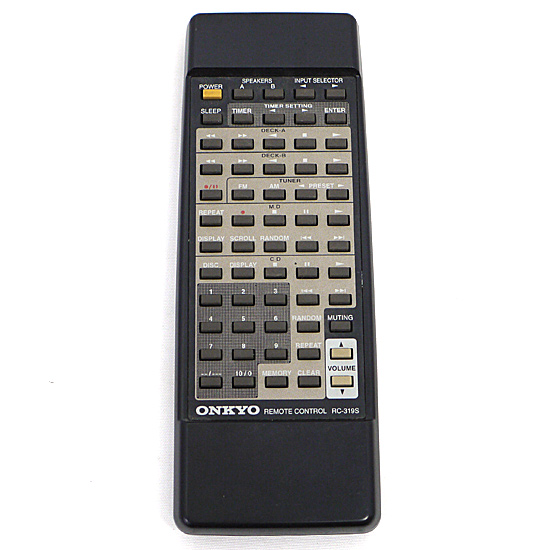 【中古】ONKYO オーディオリモコン RC-319S
