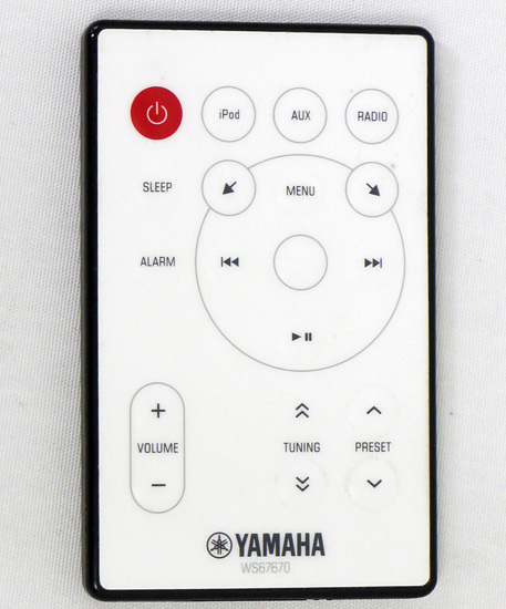 【中古】YAMAHA　オーディオリモコン　WS67670