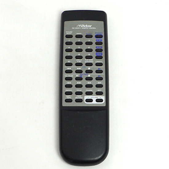 【中古】Victor　オーディオリモコン　RM-SEMD01