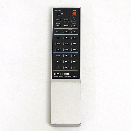 【中古】PIONEER　オーディオリモコン　CU-A008