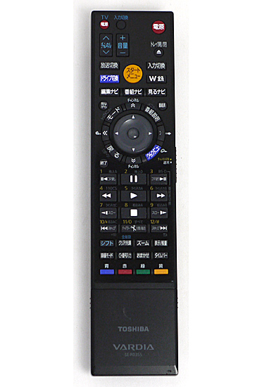 【中古】TOSHIBA製　HDD&DVDレコーダー用リモコン SE-R0355