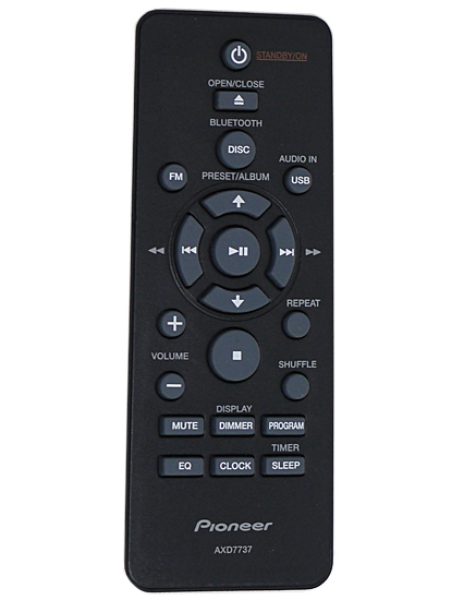 【中古】PIONEER オーディオリモコン AXD7737