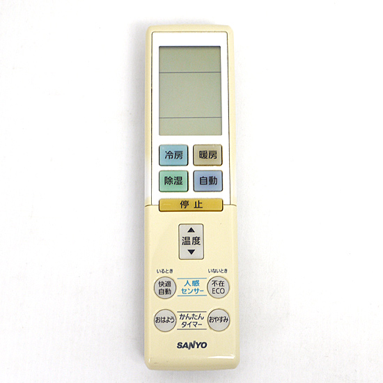 【中古】SANYO製　エアコンリモコン　RCS-EA1