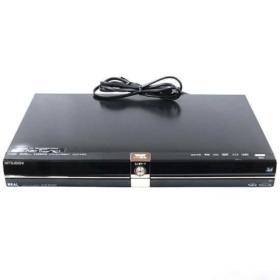 【中古】三菱電機製　HDD内蔵ブルーレイレコーダー REAL　DVR-BZ450　リモコンなし