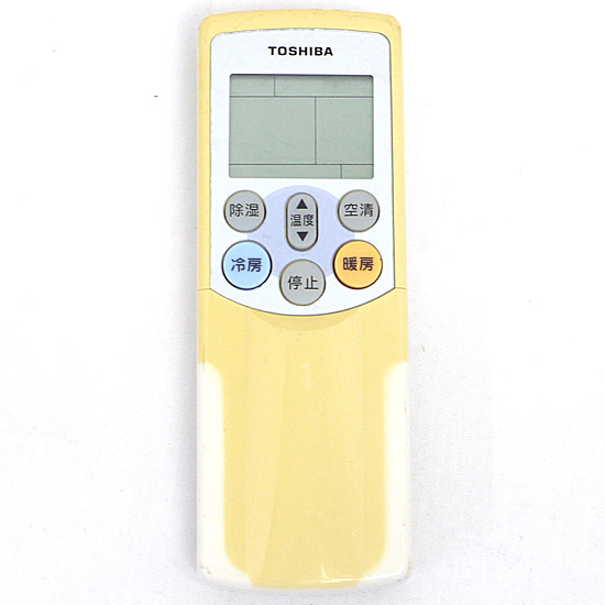 【中古】TOSHIBA　エアコンリモコン　WH-F07GR