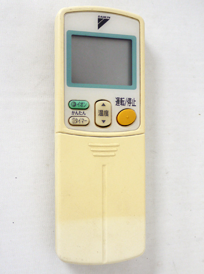 【中古】DAIKIN　エアコンリモコン　ARC432A17