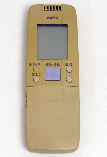 【中古】SANYO製 エアコンリモコン RCS-VR8B