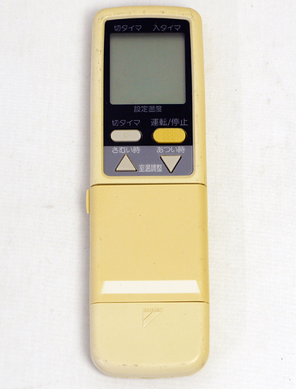 【中古】DAIKIN　エアコンリモコン　ARC408A1