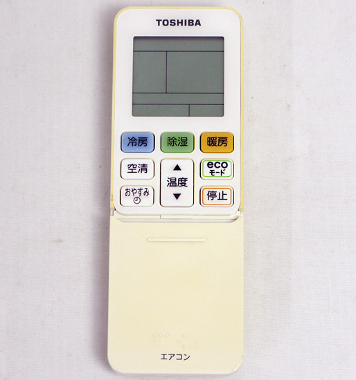 【中古】TOSHIBA　エアコンリモコン WH-TA04EJ