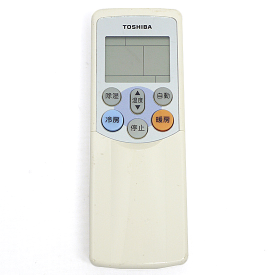 【中古】TOSHIBA　エアコンリモコン　WH-F02GR