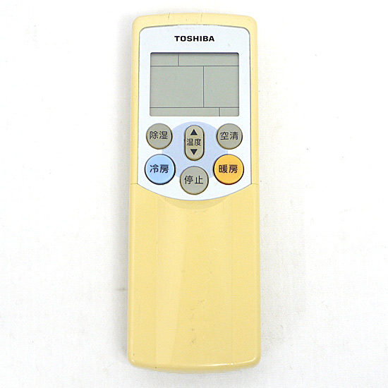 【中古】TOSHIBA　エアコンリモコン　WH-F08J