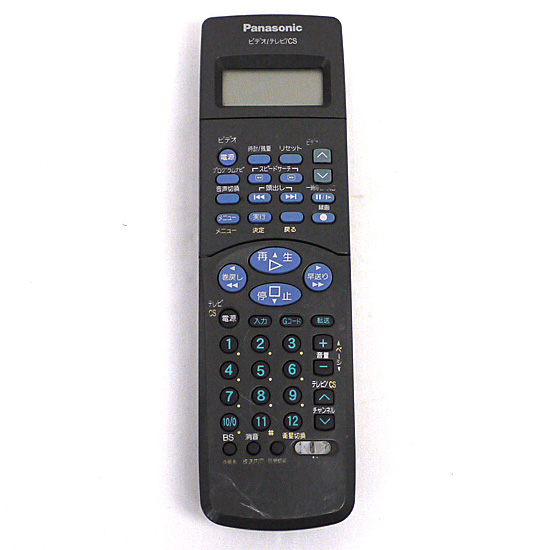 【中古】Panasonic　ビデオリモコン　VEQ2318