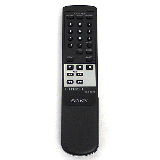 【中古】SONY　オーディオリモコン　RM-D315