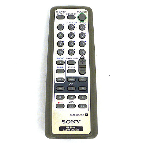 【中古】SONY　オーディオリモコン　RMT-CD55A