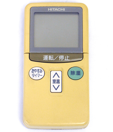 【中古】HITACHI エアコンリモコン RAR-1L4 本体いたみ
