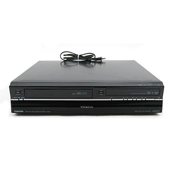 【中古】東芝　VTR一体型ハイビジョンレコーダー 250GB D-W255K